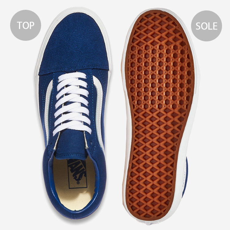 VANS バンズ スニーカー OLD SKOOL SUEDE TRUE BLUE VN000D6W7WM