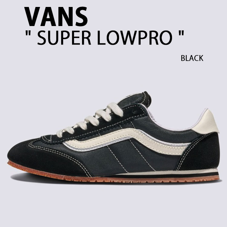 VANS（ヴァンズ） バンズ スニーカー SUPER LOWPRO BLACK VN000D83BLA