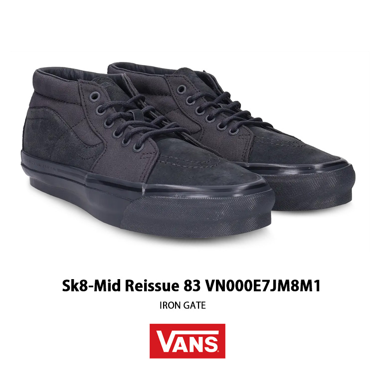 VANS バンズ スニーカー Sk8-Mid Reissue 83 MG LX TDC IRON