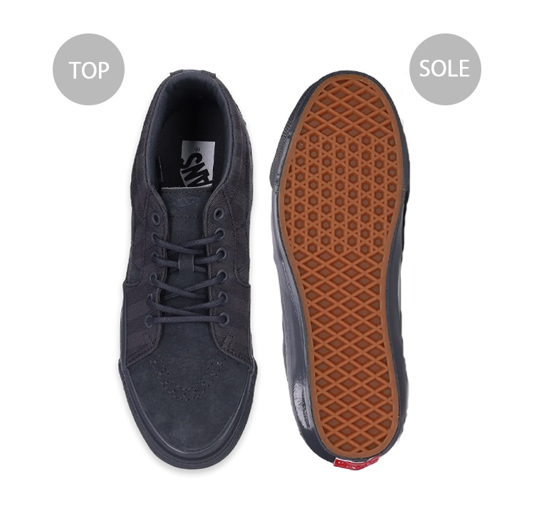 【VANS】 Sk8-Mid Reissue 83 MG : LX TDC IRON GATE New Vans Sk8-Mid Reissue 83 MG LX TDC Iron Gate Gray