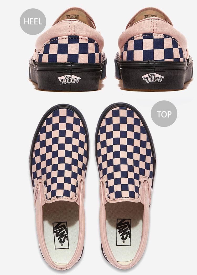VANS（ヴァンズ） バンズ スニーカー CLASSIC SLIP-ON CHECKERBOARD