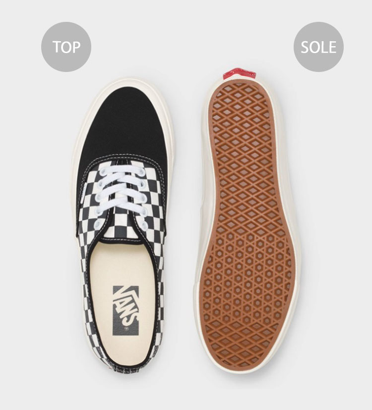 VANS バンズ スニーカー AUTHENTIC 44 CHECKERBOARD ASPHALT