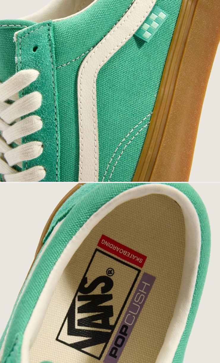 VANS（ヴァンズ） バンズ スニーカー SKATE OLD SKOOL SEA GREEN