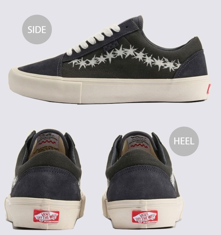 VANS バンズ スニーカー SKATE OLD SKOOL SPLATTER GREY