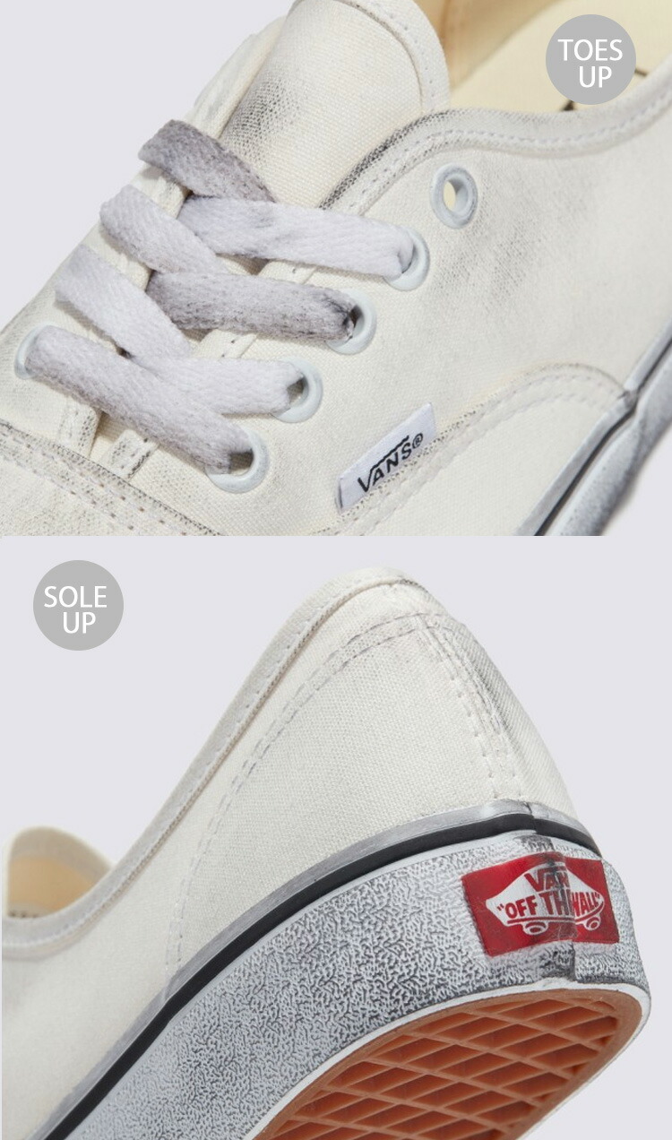 [VANS] オーセンティック AUTHENTIC STRESSED ホワイト OG Authentic LX 'Stressed Classic White' - Vans