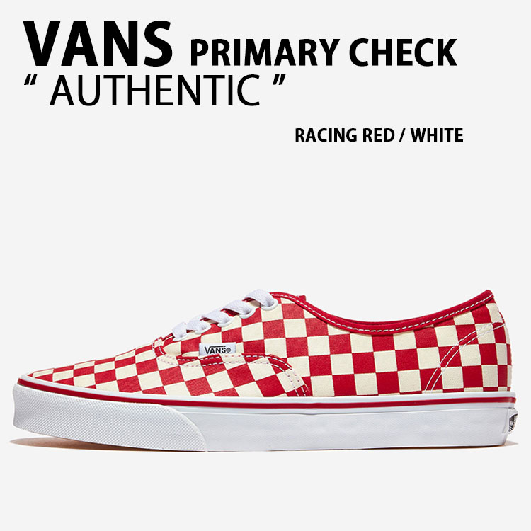 VANS（ヴァンズ） バンズ スニーカー AUTHENTIC PRIMARY CHECK
