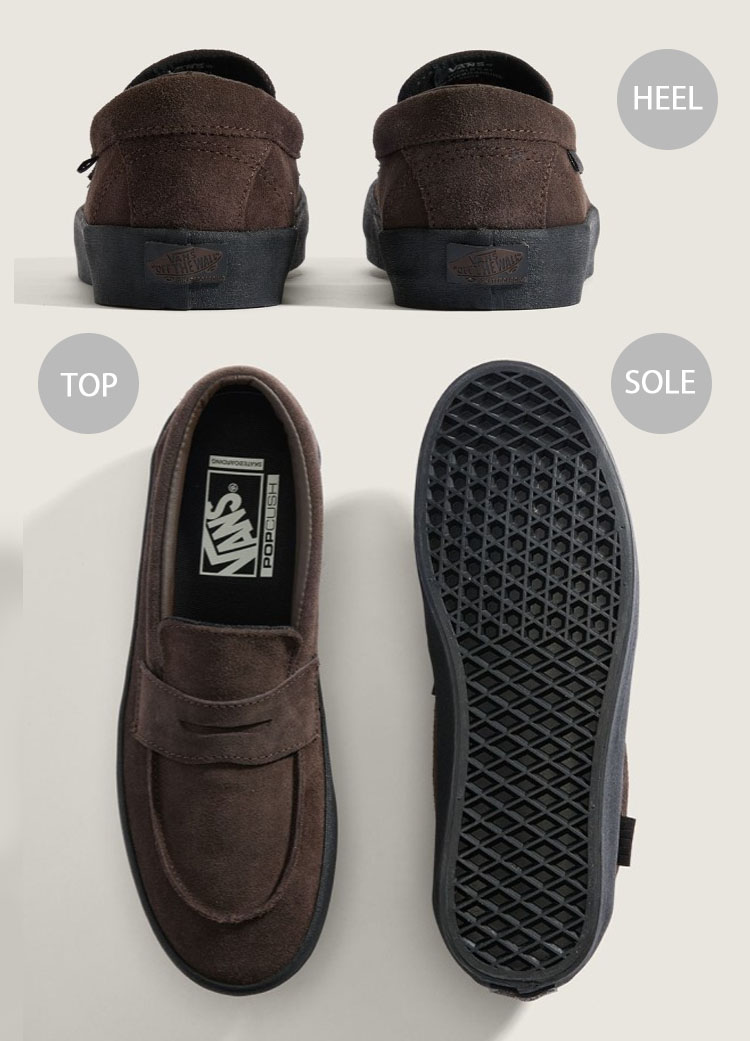 VANS（ヴァンズ） バンズ ローファー スエード SKATE LOAFER SUEDE
