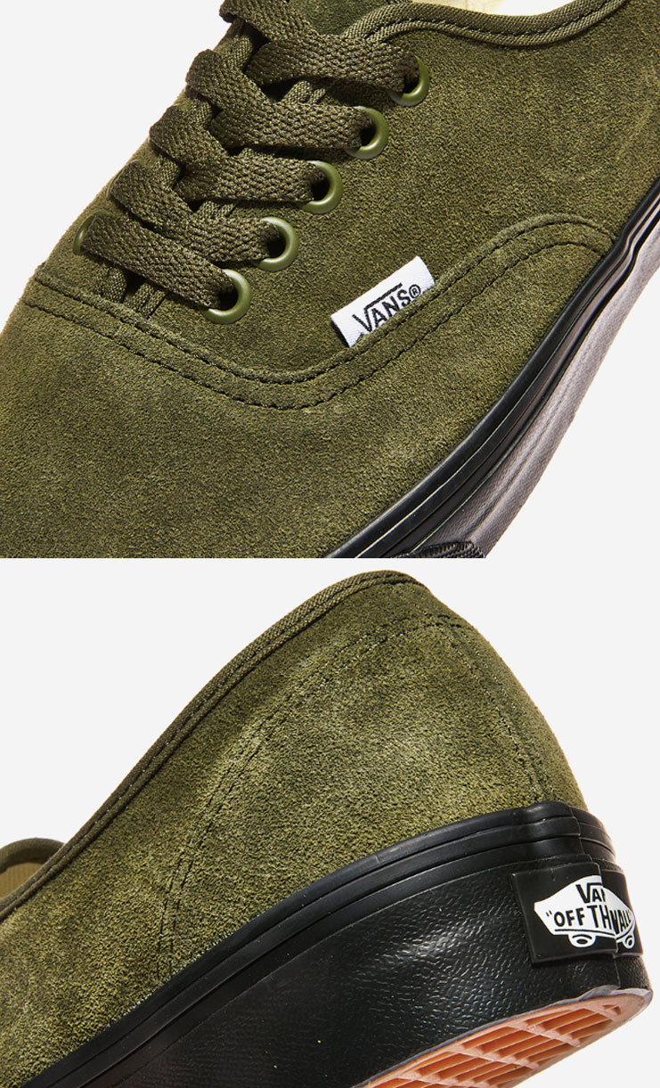 VANS（ヴァンズ） バンズ スニーカー AUTHENTIC SUEDE MOSSY OLIVE