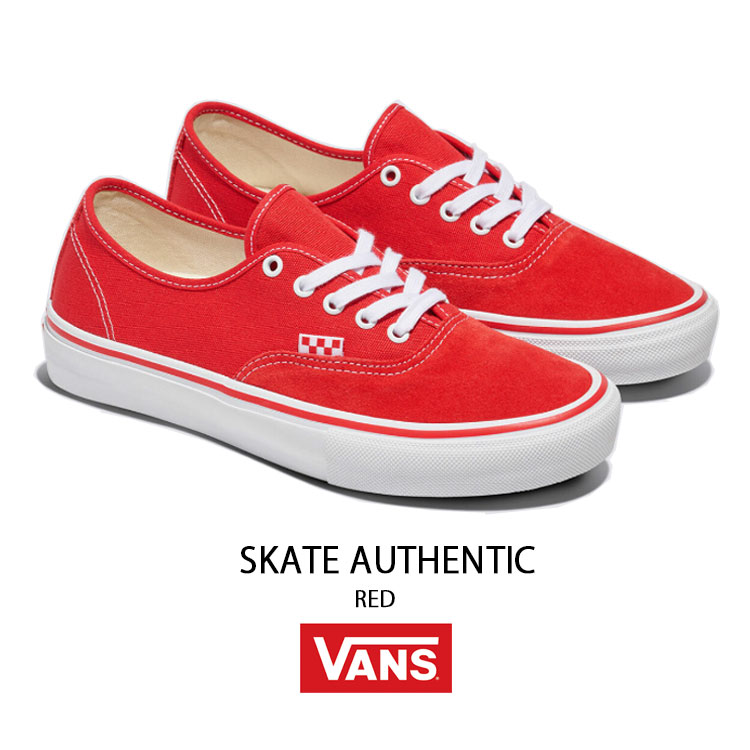 VANS（ヴァンズ） バンズ スニーカー SKATE AUTHENTIC RED VN0A2Z2ZRED
