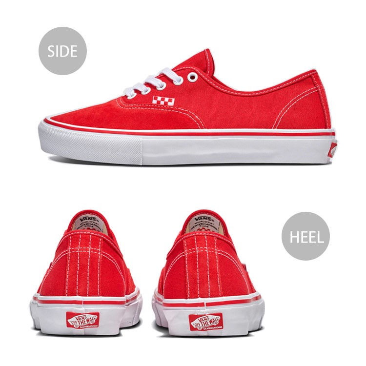 VANS バンズ スニーカー SKATE AUTHENTIC RED VN0A2Z2ZRED