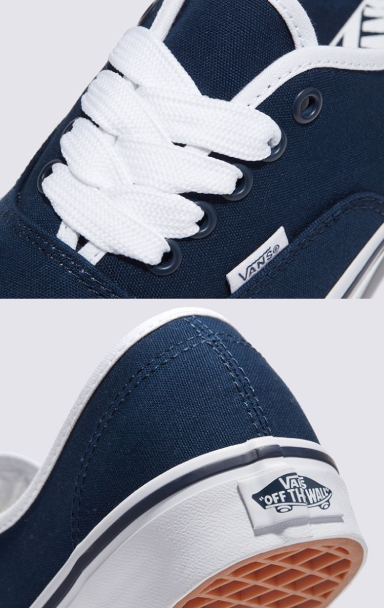 VANS（ヴァンズ） バンズ スニーカー AUTHENTIC CANVAS POP NAVY WHITE