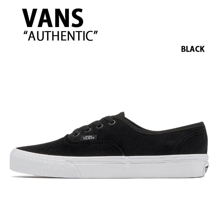 VANS（ヴァンズ） バンズ スニーカー AUTHENTIC CORDUROY BLACK