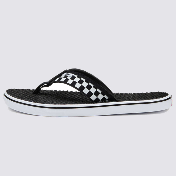 VANS バンズ サンダル LA COSTA LITE CHECKERBOARD BLACK WHITE