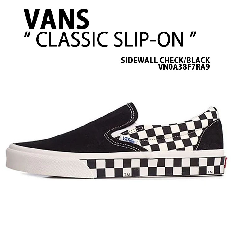 VANS バンズ スリッポン CLASSIC SLIP-ON SIDEWALL CHECK BLACK VN0A38F7RA9 シューズ  クラシックスリッポン サイドウォールチェック ブラック : vn-vn0a38f7ra9 : セレクトショップ a-clo - 通販 -  Yahoo!ショッピング