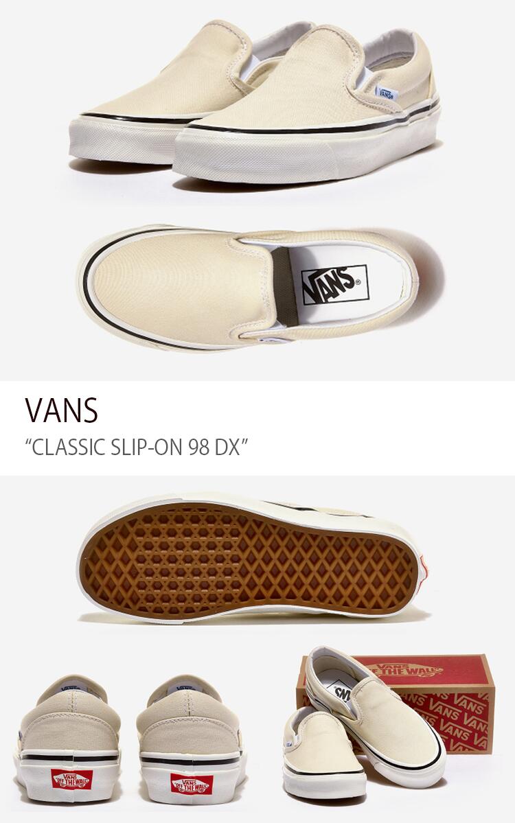 VANS ヴァンズ スニーカー バンズ シューズ CLASSIC SLIP-ON 98 VANS ヴァンズ スニーカー バンズ シューズ CLASSIC SLIP-ON 98