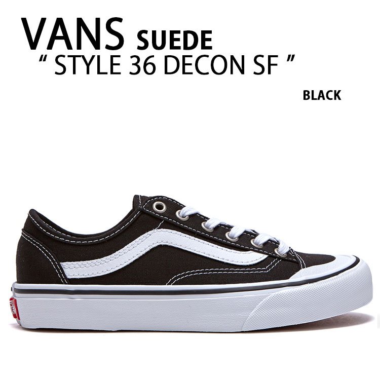 Vans decon 2024 sf black