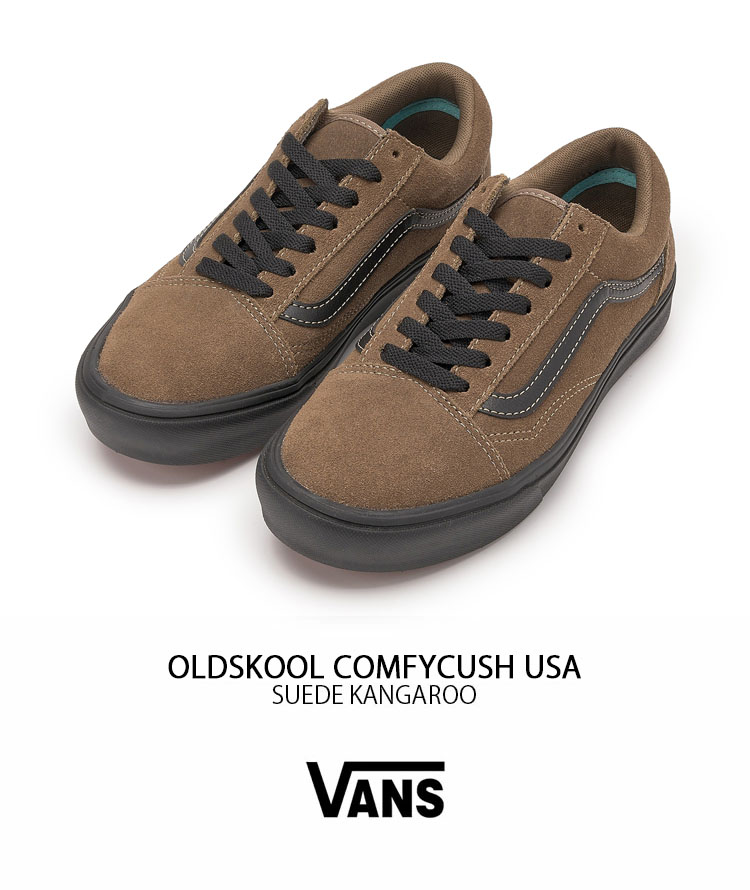 VANS バンズ スニーカー OLDSKOOL COMFYCUSH SUEDE KANGAROO USA