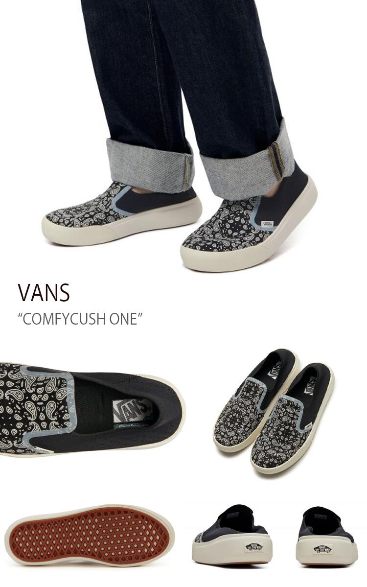 VANS バンズ スニーカー COMFYCUSH ONE BANDANA BLACK