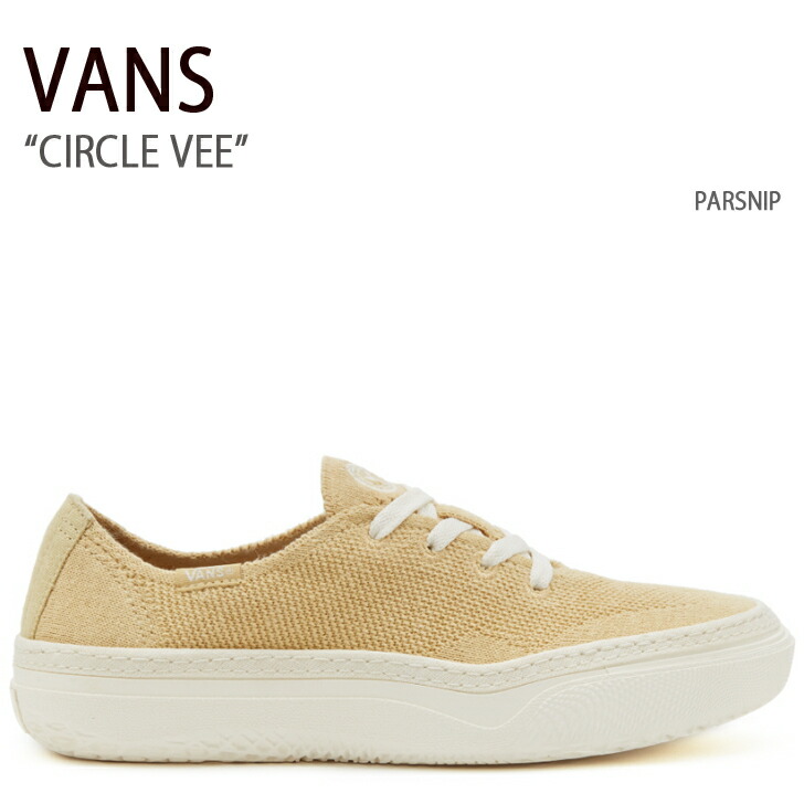 VANS バンズ スニーカー CIRCLE VEE VN0A4BWLBD7 サークルビー BEIGE