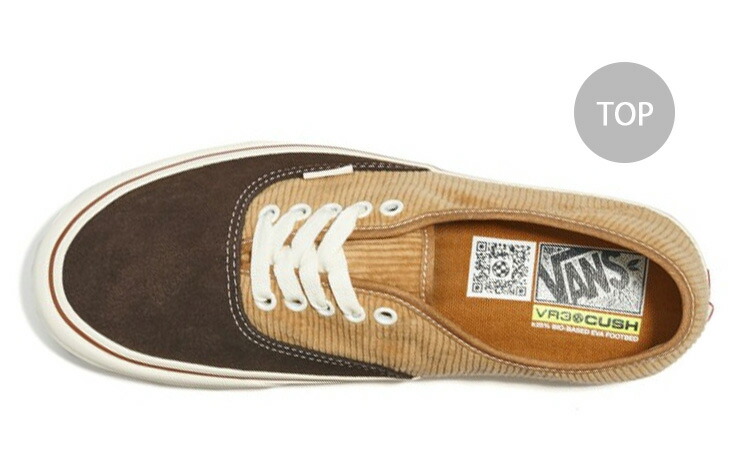 VANS バンズ スニーカー AUTHENTIC VR3 SF SALT WASH CORDUROY MUSTARD