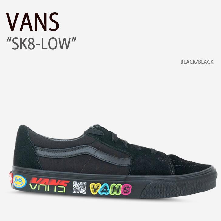 VANS バンズ スニーカー SK8-LOW BLACK BLACK スケートロウ ブラック