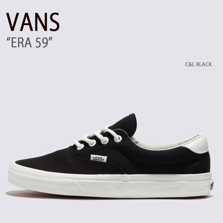 Vans era shop 59 black white