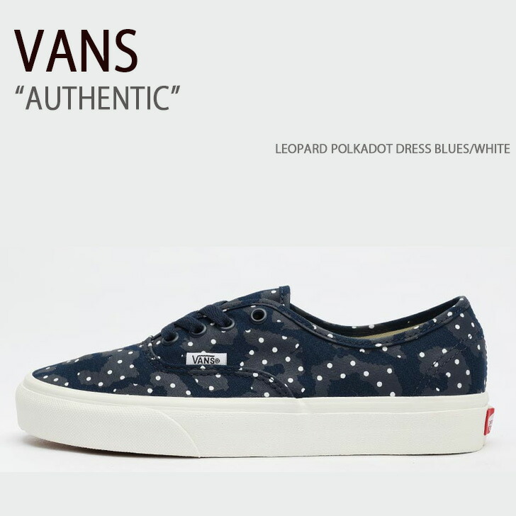 VANS バンズ スニーカー AUTHENTIC LEOPARD POLKADOT