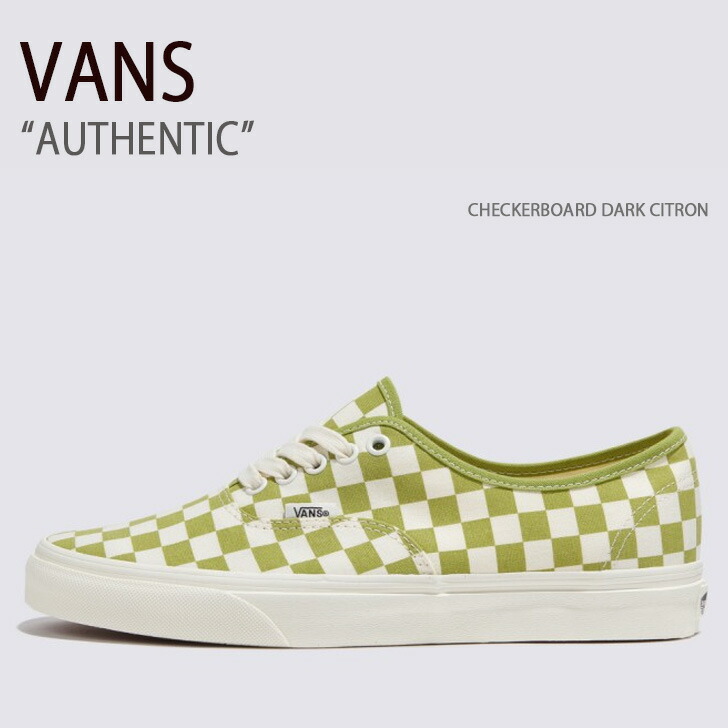 VANS スニーカー VANS バンズ スニーカー AUTHENTIC 44 DX CHECKERBOARD DARK