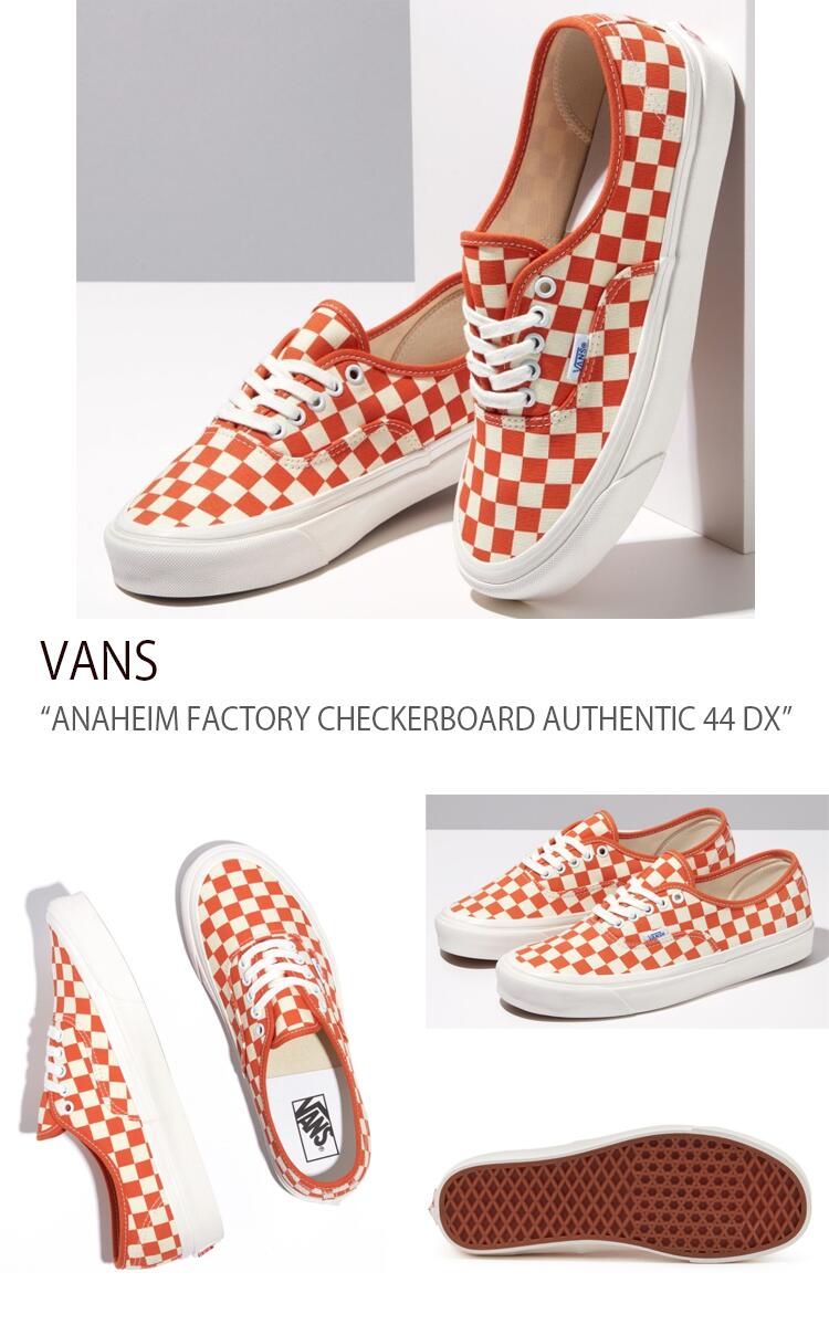 VANS（ヴァンズ） バンズ スニーカー ANAHEIM FACTORY CHECKERBOARD