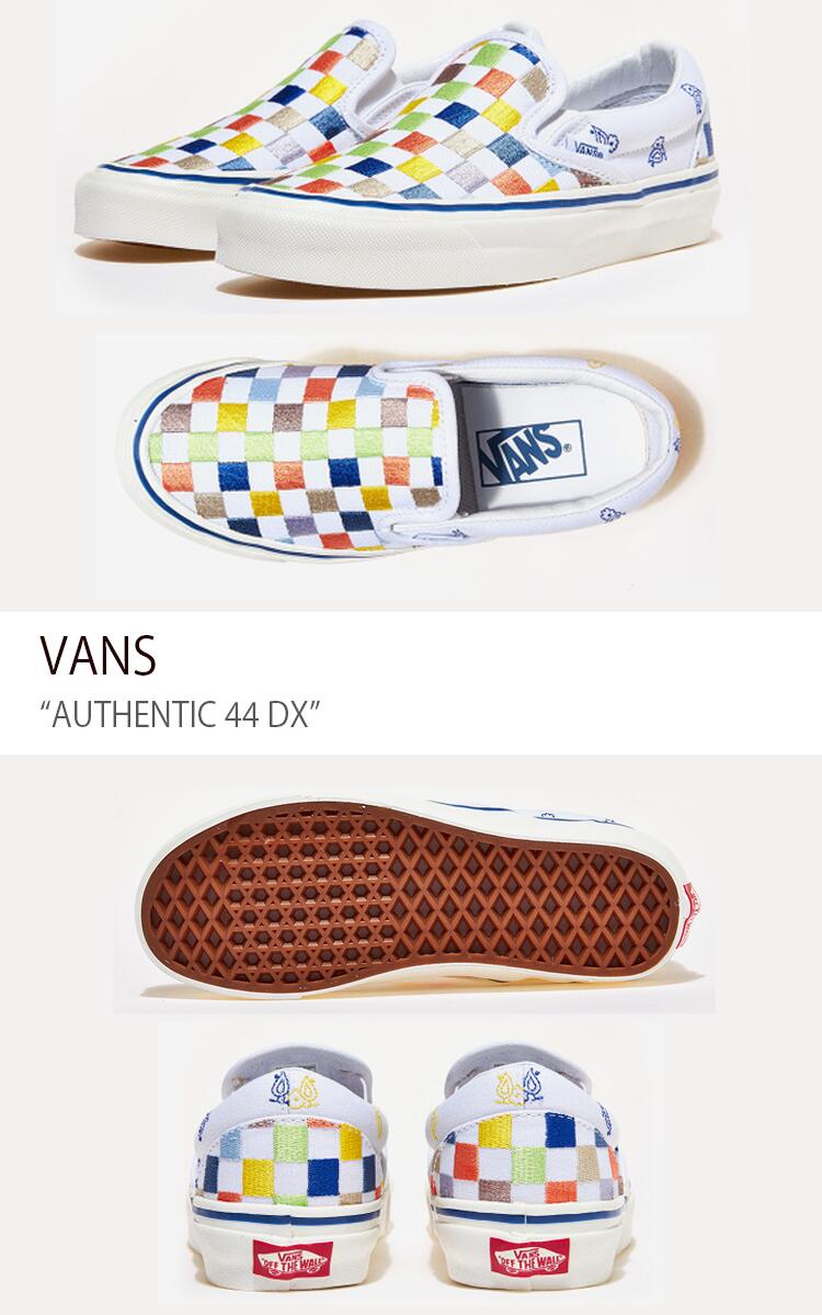 【VANS】バンズ CLASSIC SLIP-ON DX PW スリッポン VN0A5HZN9GU VANS バンズ スニーカー CLASSIC SLIP-ON 98 DX PW MIX