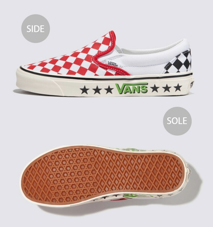 VANS バンズ スニーカー CLASSIC SLIP-ON 98 DX DIAMOND CHECK