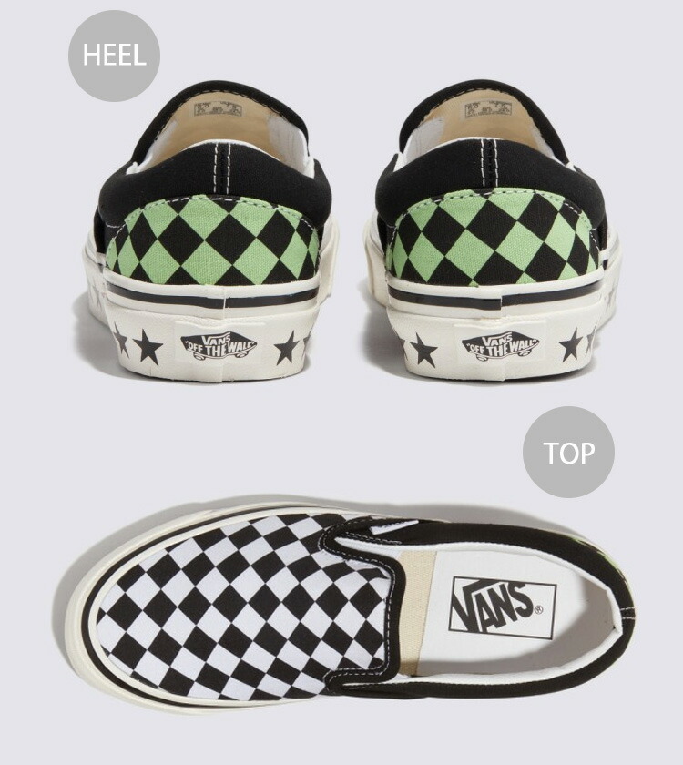VANS バンズ スニーカー CLASSIC SLIP-ON 98 DX DIAMOND CHECK