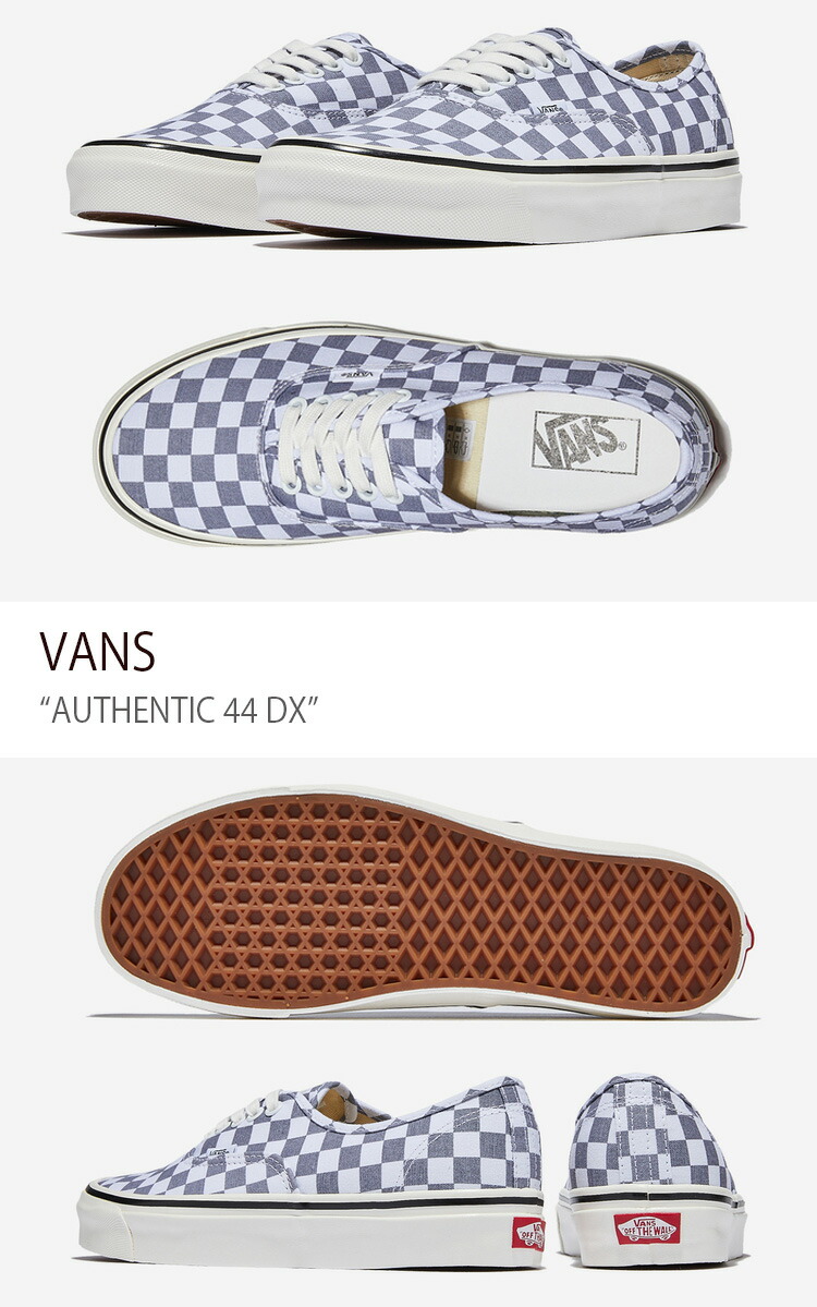 VANS（ヴァンズ） バンズ スニーカー AUTHENTIC 44 DX CHECKERBOARD