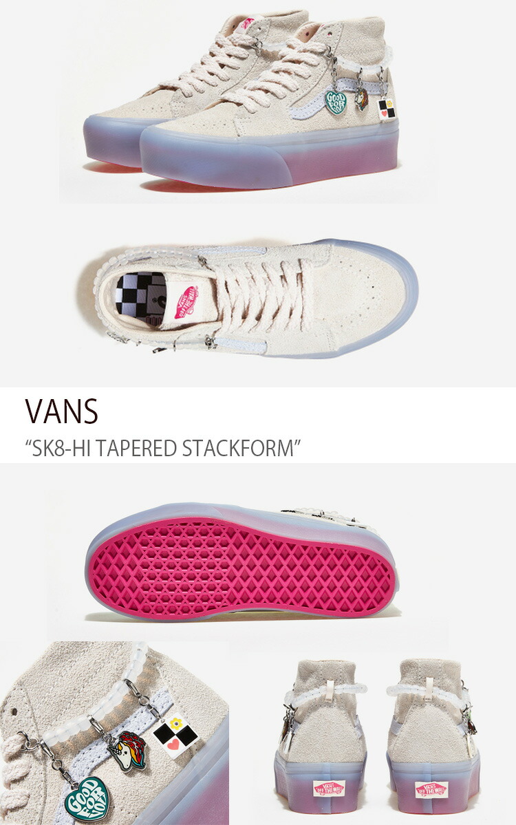 VANS バンズ スニーカー SK8-HI TAPERED STACKFORM IRENEISGOOD MULTI VN0A7Q5PBMB  スケートハイテーパードスタックフォーム メンズ レディース 男性用 女性用