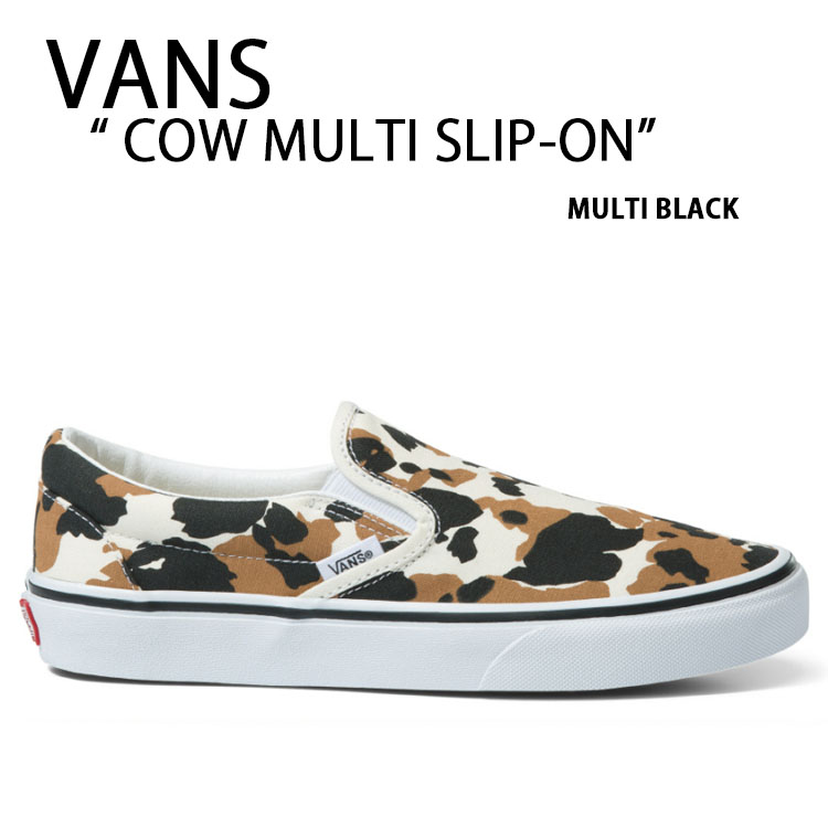 VANS バンズ スニーカー CLASSIC SLIP-ON COW MULTI COLOR