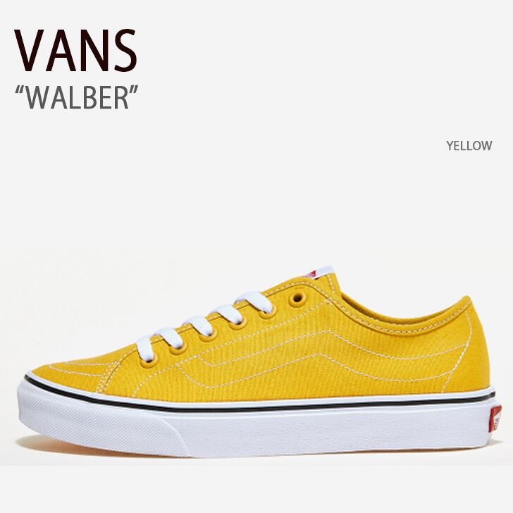 VANS バンズ スニーカー WALBER YELLOW ウォルバー イエロー ヴァンズ シューズ V40CL PLUS DECON