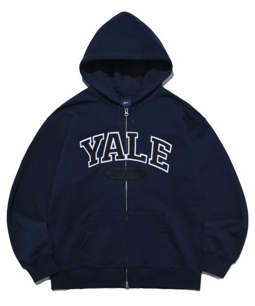 YALE イェール パーカー 2 TONE ARCH HOODIE ZIP-UP ジップアップパーカー スウェットパーカー フーディ BLACK  NAVY GRAY OATMEAL カレッジパーカー YDO1HD1014 : yale-ydo1hd1014 : セレクトショップ a-clo -  通販 - Yahoo!ショッピング