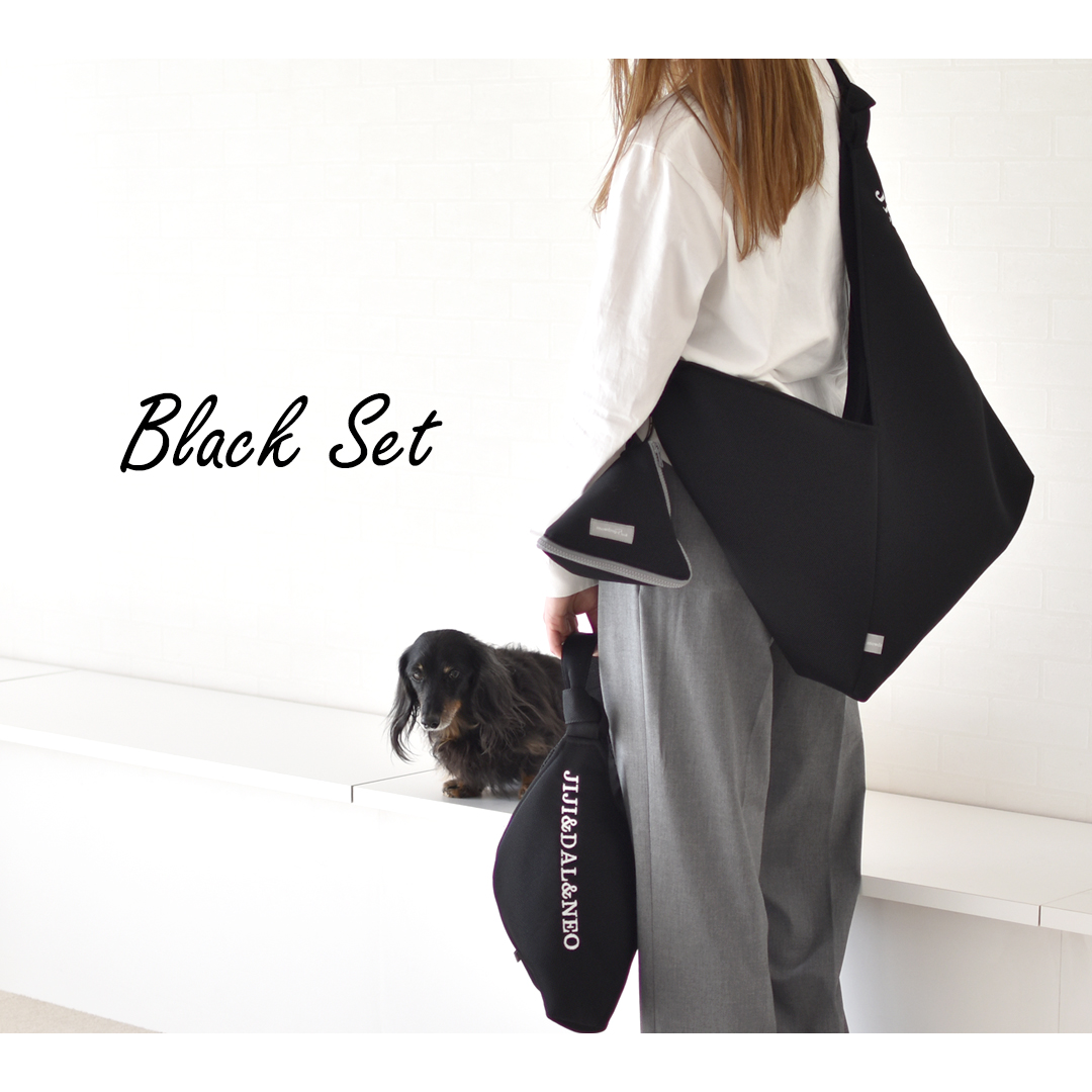 3点セット 軽い 丈夫 メッシュバッグ 名入れ刺繍 お散歩バック マナーポーチ お得 お揃い ゆうパケット不可　 | ブランド登録なし | 07