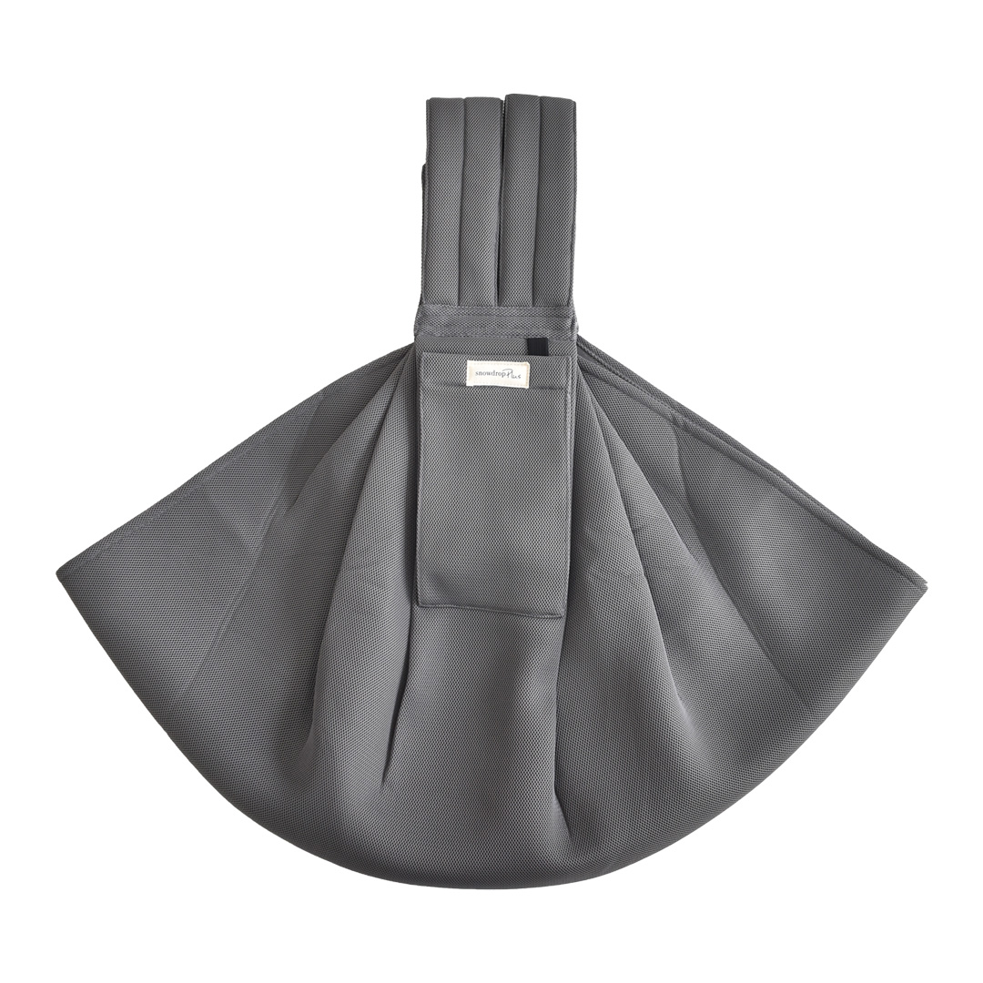 犬 スリング 名入れ 刺繍 犬 抱っこ紐 ペットスリング 抱っこひも snowdrop オリジナル ドッグ スリット 犬 小型犬用 コットン キャリー ゆうパケット対応 | ブランド登録なし | 21