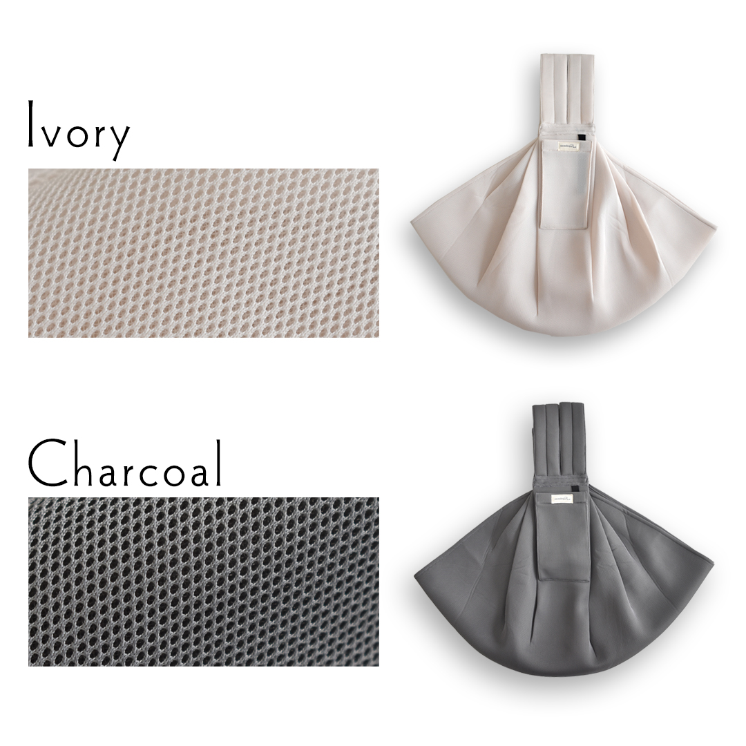 メッシュ素材スリング 名入れ 刺繍 snowdrop ドッグスリング 通気性 速