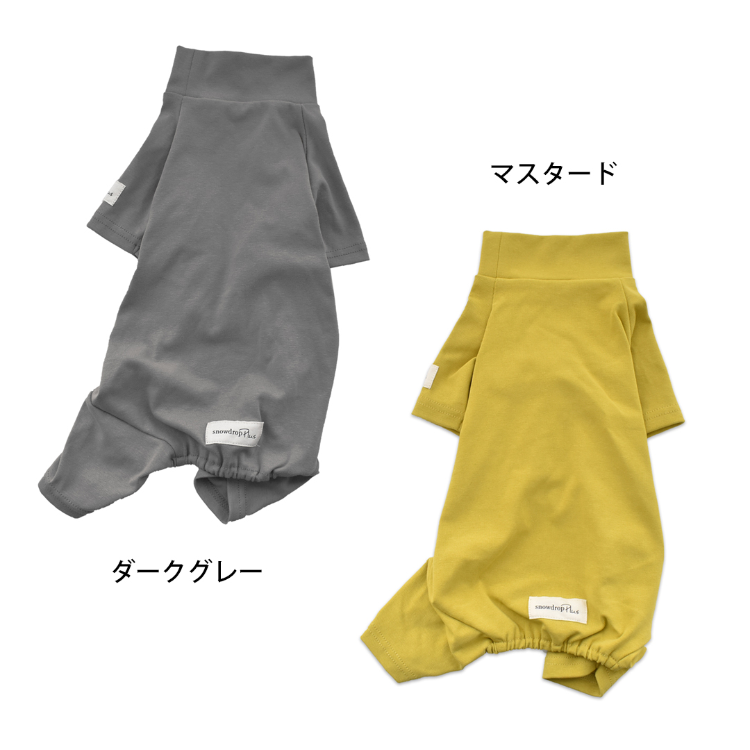 カバーオール ダックスサイズ プリント名入れsnowdrop オールインワン