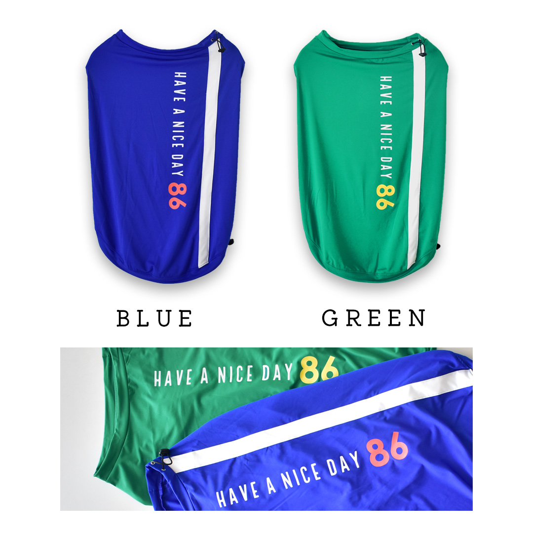 【在庫処分セールの為返品交換不可】大型犬サイズ　オリジナルロゴ　タンクトップ　水着　ラッシュガード　夏服　犬　服　タンクトップ　ゆうパケット対応　 | ブランド登録なし | 09