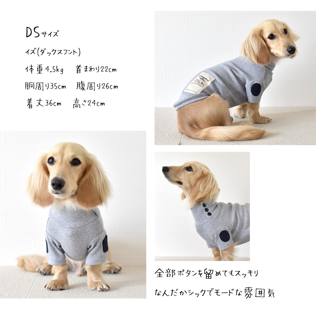 daksセーター犬刺繍 ストア