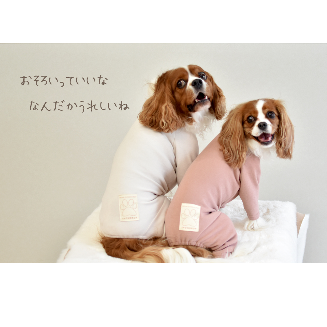 ぬくぬく フリース 起毛 ゆったり ハイネック カバーオール オールインワン つなぎ snowdrop オリジナル インナー  伸縮性 ゆうパケット対応 | ブランド登録なし | 01