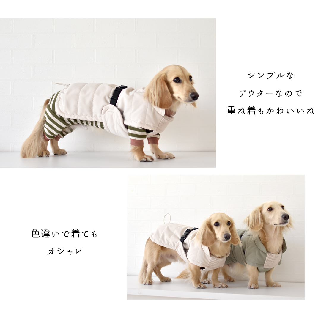 発熱アウター 機能性アウター 暖か snowdrop犬用防寒服 冬用コート