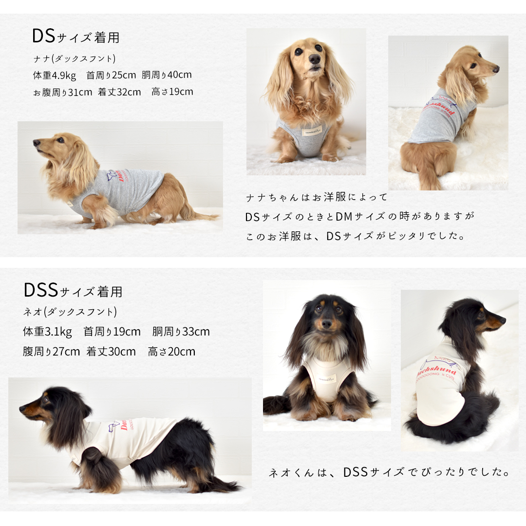 (2月6日12時まで早割10％オフ)背面ロゴ タンクトップ ダックスサイズ プリント名入れ 春 夏 犬 服 涼しい 犬服 snowdrop のびのび 着せやすい | ブランド登録なし | 10