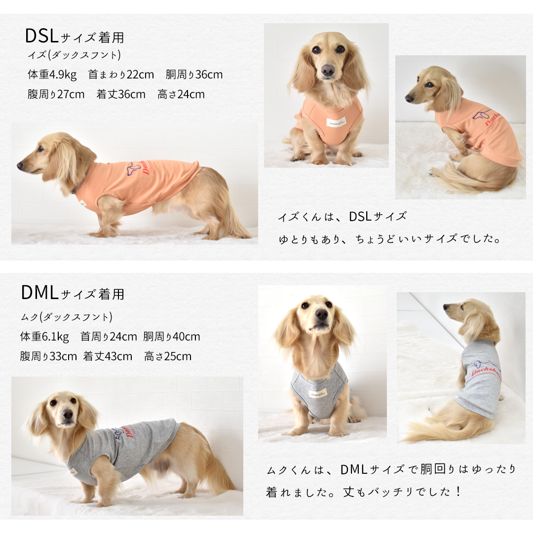(2月6日12時まで早割10％オフ)背面ロゴ タンクトップ ダックスサイズ プリント名入れ 春 夏 犬 服 涼しい 犬服 snowdrop のびのび 着せやすい | ブランド登録なし | 11