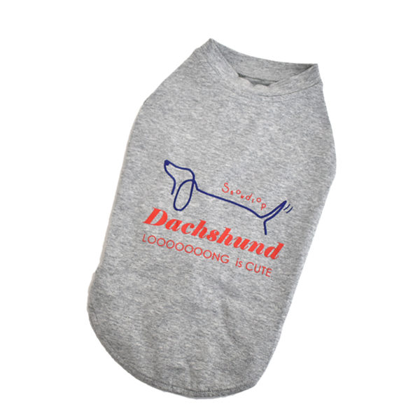 (2月6日12時まで早割10％オフ)背面ロゴ タンクトップ ダックスサイズ プリント名入れ 春 夏 犬 服 涼しい 犬服 snowdrop のびのび 着せやすい | ブランド登録なし | 03