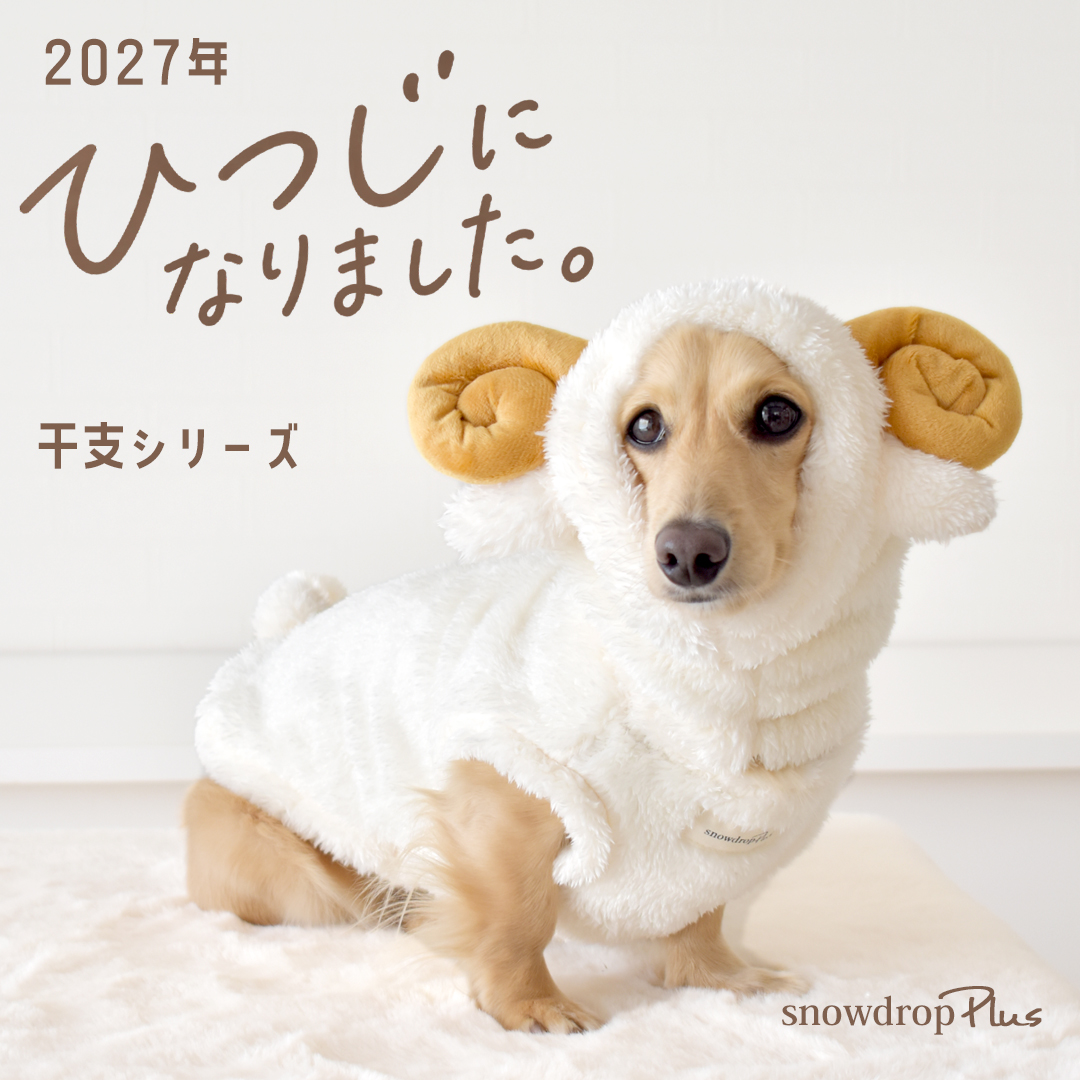 数量限定】干支 羊 未 ベスト オリジナル モコモコ コスチューム 暖か
