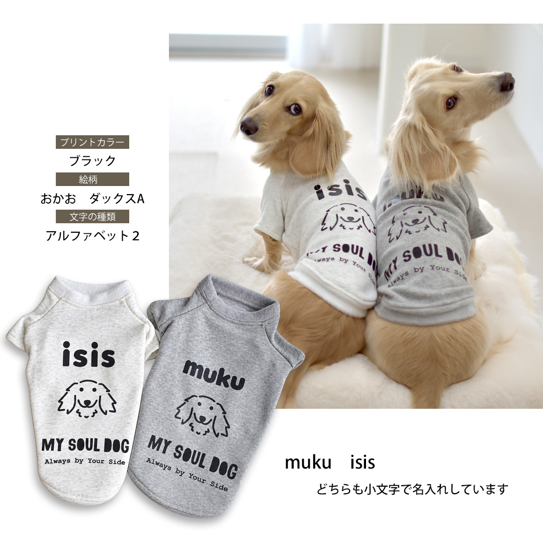 裏ボア フレンチ袖 犬種 プリント トレーナー ダックスサイズ 犬服 snowdrop ぬくぬく 暖か | ブランド登録なし | 12